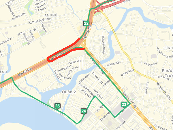 Lộ trình tạm điều chỉnh trên tuyến 99 và D4. Ảnh: Trung tâm Quản lý Giao thông công cộng TPHCM Lộ trình tạm điều chỉnh trên tuyến 99 và D4. Ảnh: Trung tâm Quản lý Giao thông công cộng TPHCM