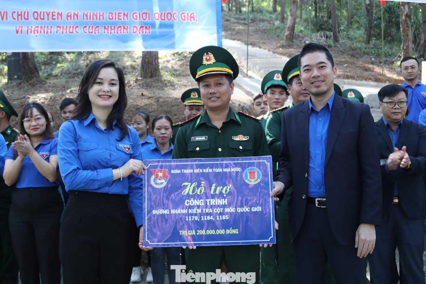 Công trình đường nhánh kiểm tra cột mốc quốc giới 1179, 1184, 1185 là công trình điểm nhằm chào mừng thành công Đại hội Đoàn Thanh niên Kiểm toán nhà nước lần thứ X, Đại hội Đoàn tỉnh Lạng Sơn lần thứ XIV, Đại hội Đoàn Khối các Cơ quan Trung ương lần thứ IV, nhiệm kỳ 2022-2027 và kỷ niệm 66 năm ngày truyền thống Hội Liên hiệp Thanh niên Việt Nam (15/10/1956 - 15/10/2022).