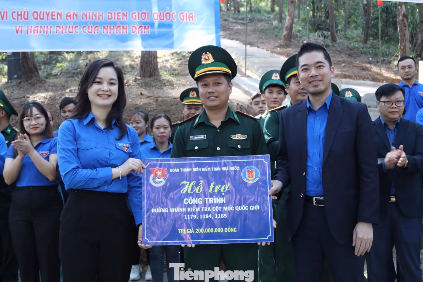 Công trình đường nhánh kiểm tra cột mốc quốc giới 1179, 1184, 1185 là công trình điểm nhằm chào mừng thành công Đại hội Đoàn Thanh niên Kiểm toán nhà nước lần thứ X, Đại hội Đoàn tỉnh Lạng Sơn lần thứ XIV, Đại hội Đoàn Khối các Cơ quan Trung ương lần thứ IV, nhiệm kỳ 2022-2027 và kỷ niệm 66 năm ngày truyền thống Hội Liên hiệp Thanh niên Việt Nam (15/10/1956 - 15/10/2022).