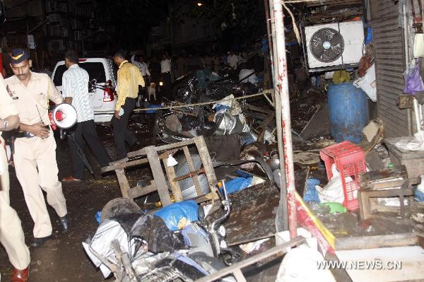 Hiện trường vụ nổ bom