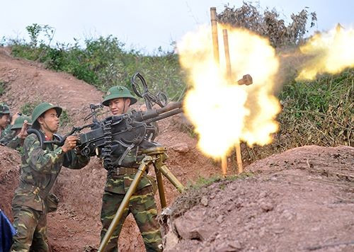 Súng phòng không tầm thấp tạo lưới lửa dập tắt khả năng chi viện, yểm trợ đường không của quân địch