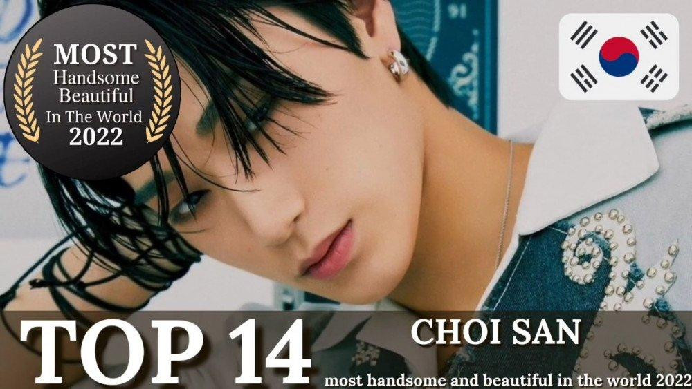 14. Choi San, thành viên nhóm nhạc Hàn Quốc Ateez.