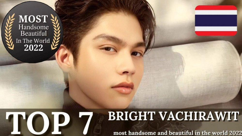 7. Diễn viên/người mẫu người Thái lai Mỹ - Trung Bright Vachirawit.