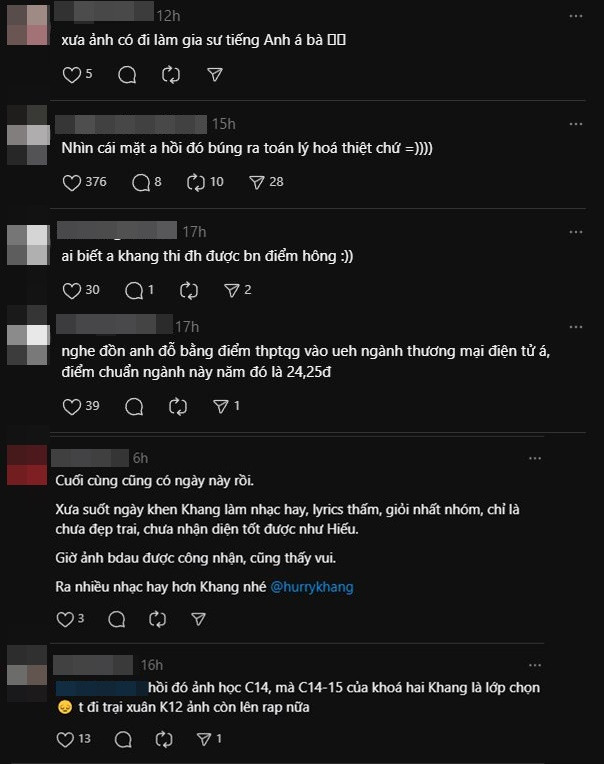 Netizen chia sẻ về HURRYKNG. Ảnh: Threads
