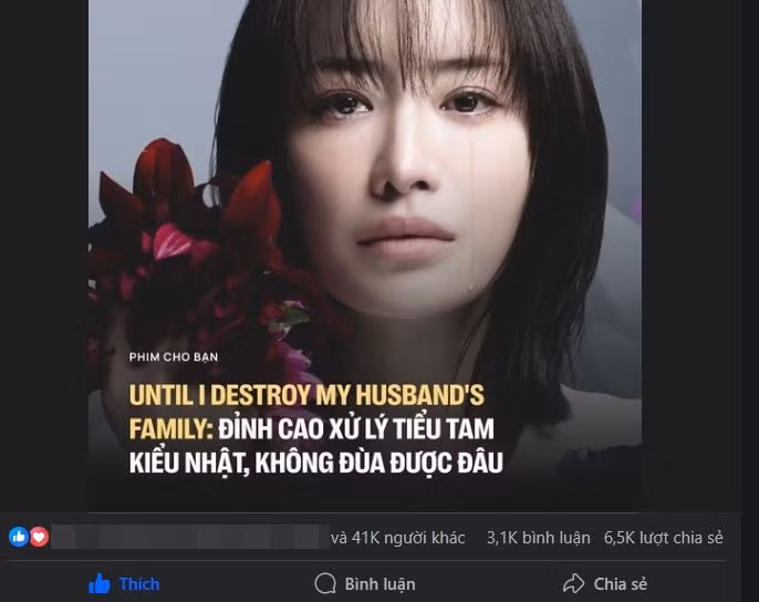 Phim nhận được tương tác khủng trên MXH Việt Nam.