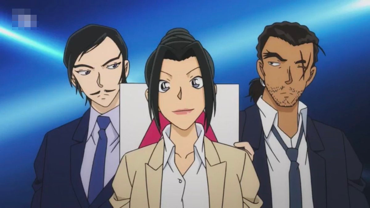 Bộ ba cảnh sát tỉnh Nagano - nhân vật chính của Conan Movie 28. Ảnh: Trích phim Conan Bộ ba cảnh sát tỉnh Nagano - nhân vật chính của Conan Movie 28. Ảnh: Trích phim Conan