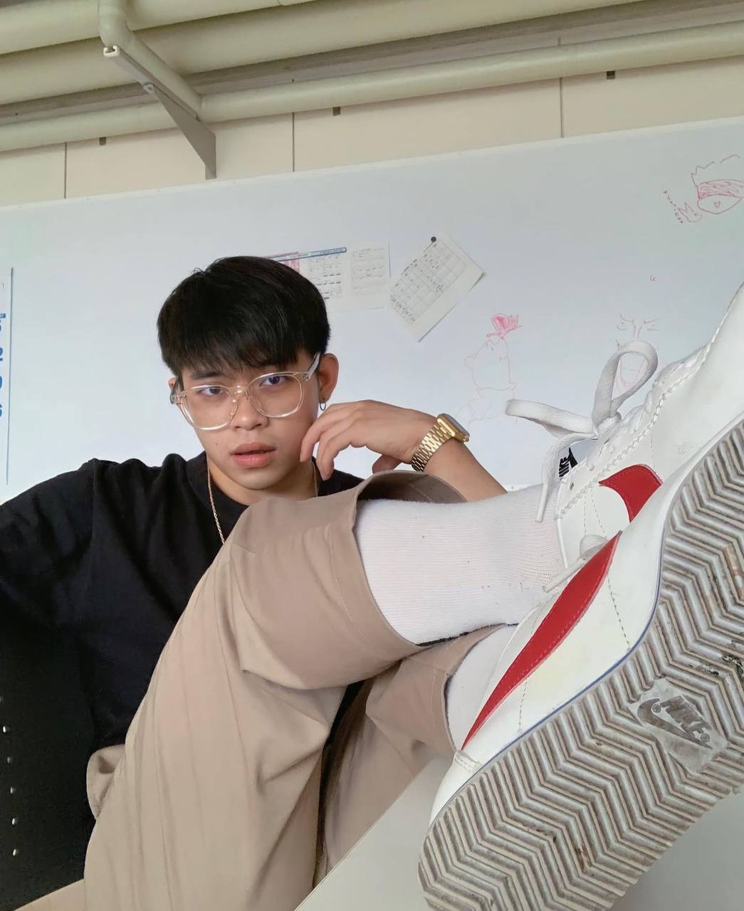 Nam VĐV Gen Z ngoài đời khá năng động, vui vẻ. Ảnh: IGNV.