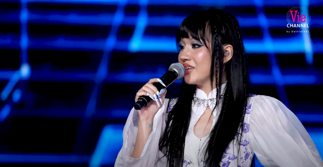 Saabirose xuất hiện trong tập 3 của Rap Việt mùa 4. Ảnh: VieON Saabirose xuất hiện trong tập 3 của Rap Việt mùa 4. Ảnh: VieON