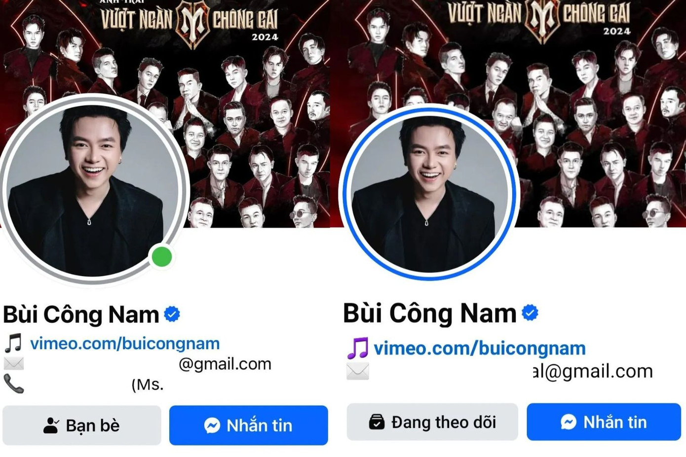 Số điện thoại của quản lý đã bị xóa trên trang Facebook cá nhân của Bùi Công Nam. Số điện thoại của quản lý đã bị xóa trên trang Facebook cá nhân của Bùi Công Nam.