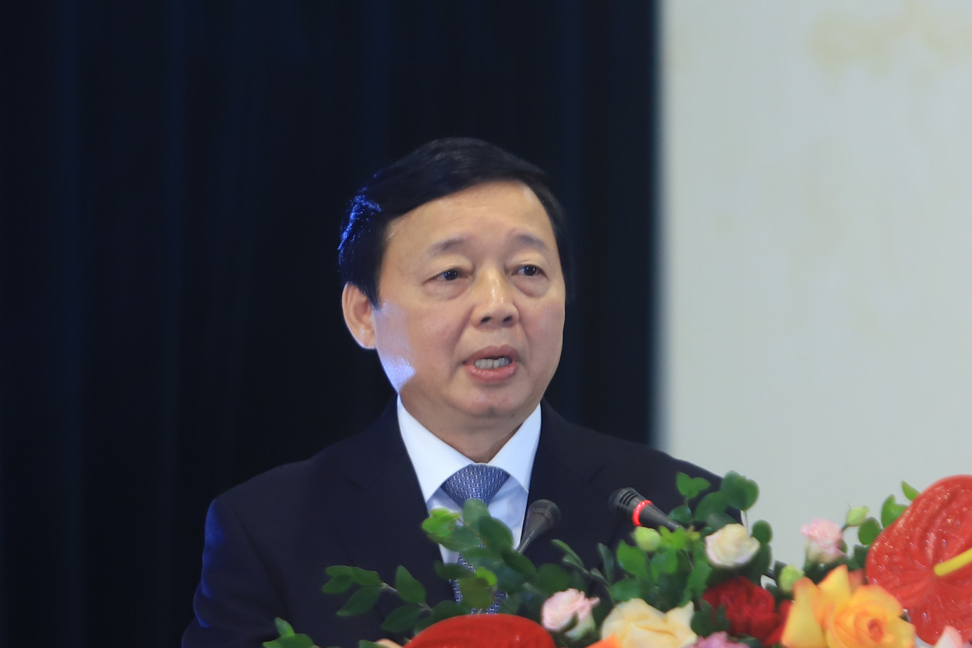 Phó Thủ tướng Trần Hồng Hà phát biểu tại hội nghị. Ảnh: PV