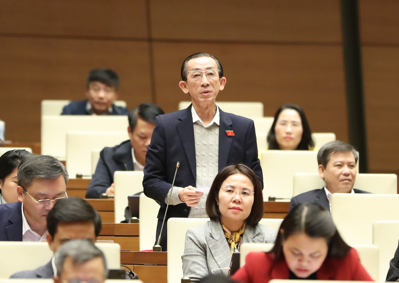 Đại biểu Trần Hoàng Ngân (TP HCM). Ảnh Quang Vinh Đại biểu Trần Hoàng Ngân (TP HCM). Ảnh Quang Vinh