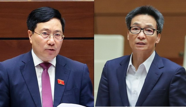 Miễn nhiệm chức vụ phó thủ tướng với ông Phạm Bình Minh, ông Vũ Đức Đam