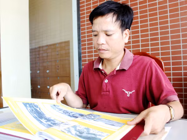 Anh Thiện sưu tập các tư liệu về Hoàng Sa và cuốn “Kỷ yếu Hoàng Sa” (UBND huyện đảo Hoàng Sa, TP.Đà Nẵng) có phần công sức lớn của anh