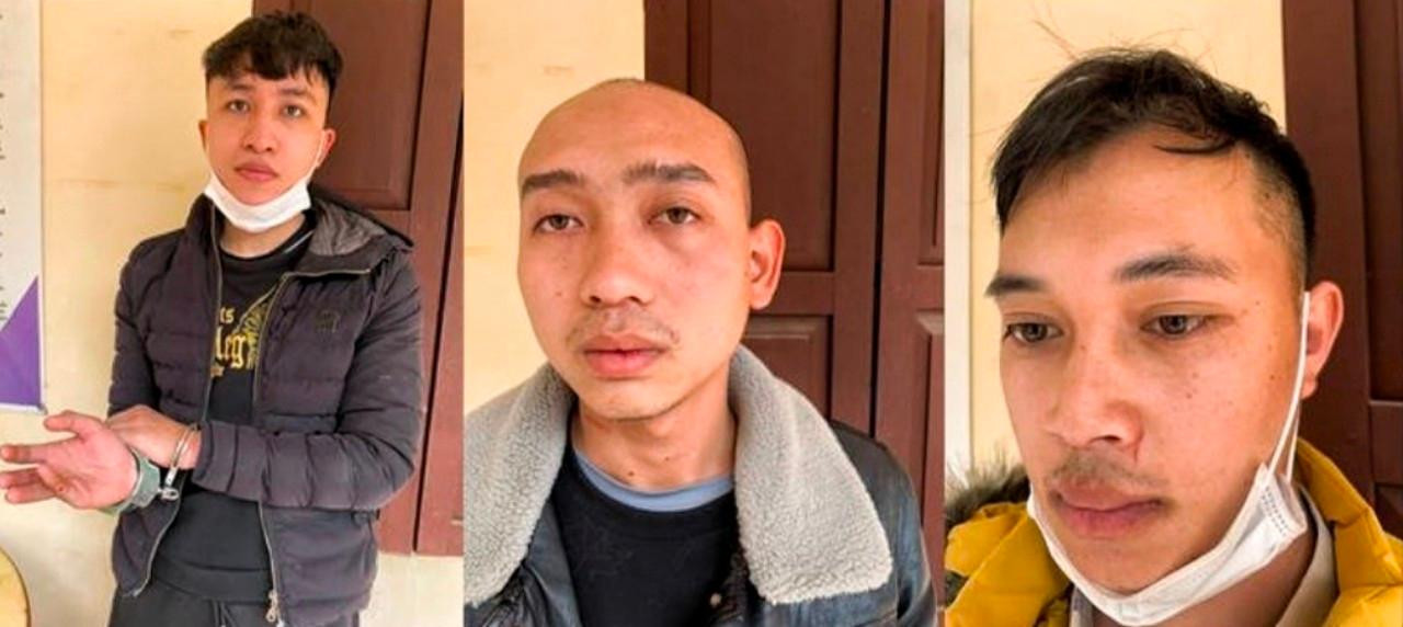 Vũ Văn Lực, Nguyễn Thành Sang và Bùi Thế Quang (lần lượt từ trái sang phải). Vũ Văn Lực, Nguyễn Thành Sang và Bùi Thế Quang (lần lượt từ trái sang phải).