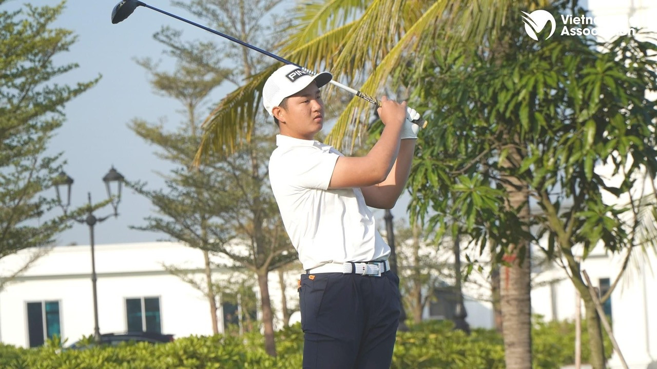 Nguyễn Anh Minh là ứng viên sáng giá cho giải thưởng &apos;Vận động viên golf xuất sắc năm 2023’
