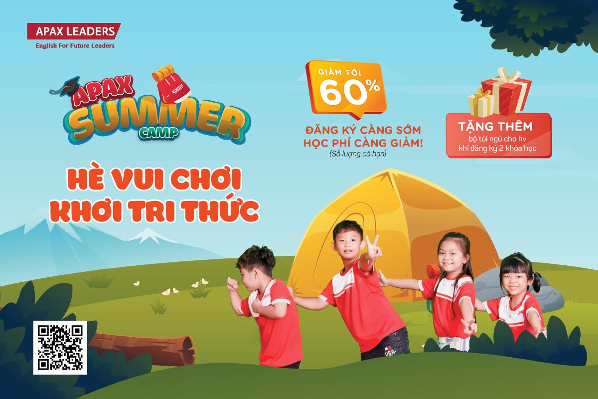 “Apax Summer Camp 2022” sắp được triển khai tại các trung tâm Apax Leaders ở miền Bắc