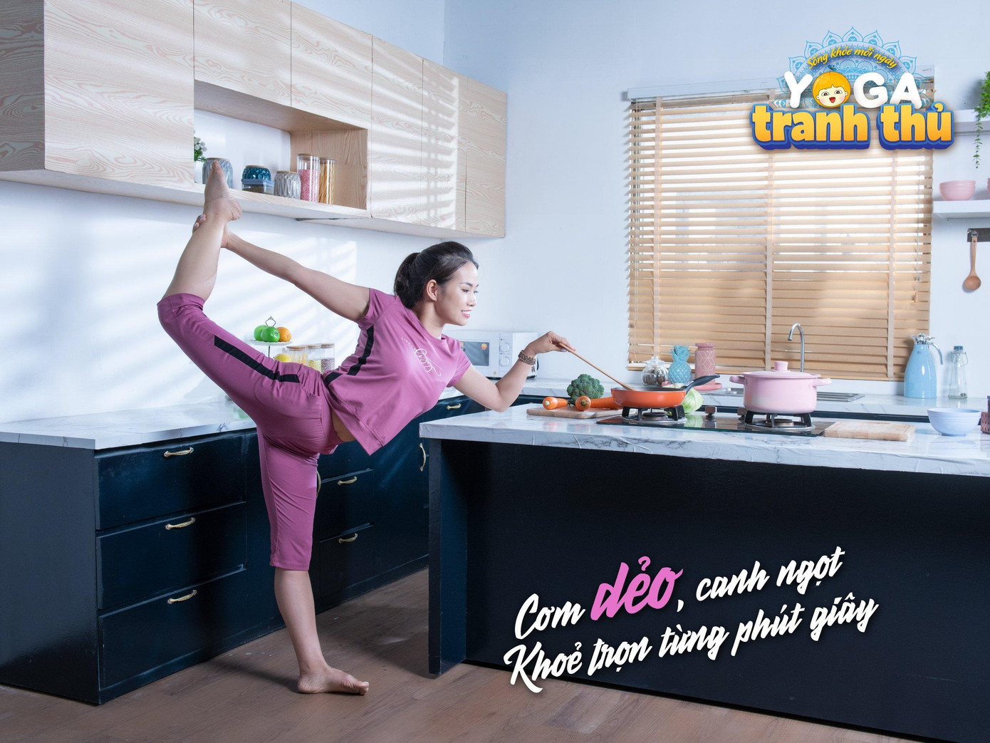 Yoga Tranh thủ dành cho chị em phụ nữ khi chiều về phải tất bật cơm nước mà vẫn có thể tập yoga cho cơ thể dẻo dai, tinh thần tươi mới Yoga Tranh thủ dành cho chị em phụ nữ khi chiều về phải tất bật cơm nước mà vẫn có thể tập yoga cho cơ thể dẻo dai, tinh thần tươi mới