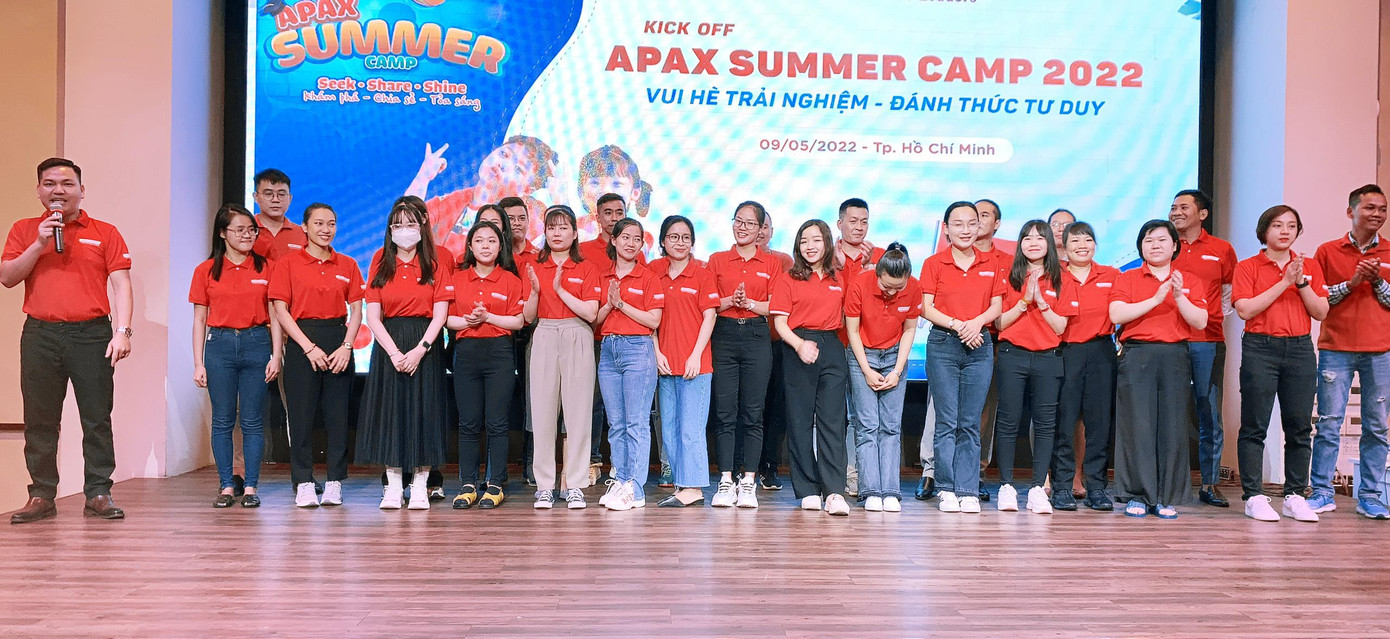 Apax Leaders đã khởi động “Apax Summer Camp 2022” từ giữa tháng 5/2022 thu hút sự hưởng ứng của đông đảo phụ huynh, học sinh