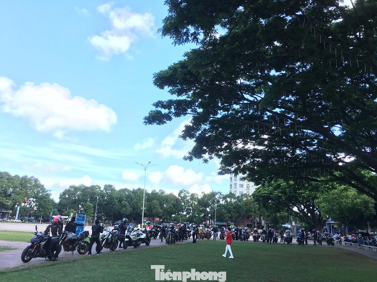 Đoàn Mô tô phân khối lớn đến từ TP.HCM và các tỉnh lân cận vừa có chuyến hành trình vượt hơn 400km TP.HCM - Đắk Lắk ý nghĩa.