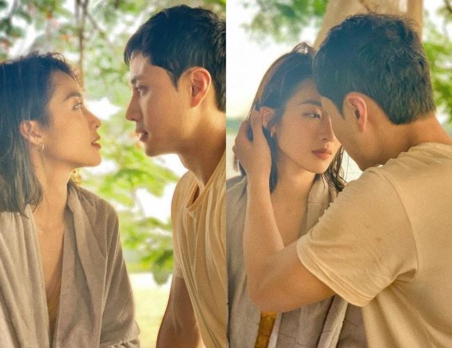 Ảnh hậu trường còn ngọt hơn cả phim khiến khán giả "xỉu dọc xỉu ngang".