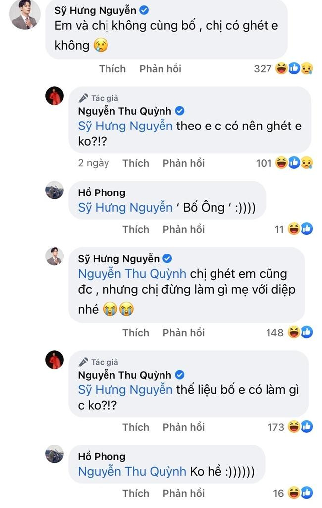 Dàn diễn viên &quot;Hương Vị Tình Thân&quot; rất chăm chỉ tương tác với nhau trên mạng xã hội.