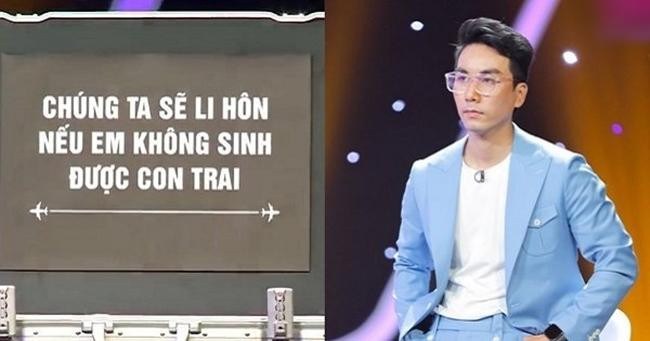 Những quan điểm gây tranh cãi của Công Hoàng trong chương trình. - Ảnh cắt từ video. Những quan điểm gây tranh cãi của Công Hoàng trong chương trình. - Ảnh cắt từ video.