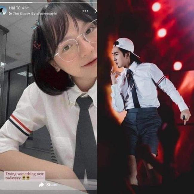 Hải Tú bị netizen cho là nguyên nhân khiến Sơn Tùng và Thiều Bảo Trâm “đường ai nấy đi”.