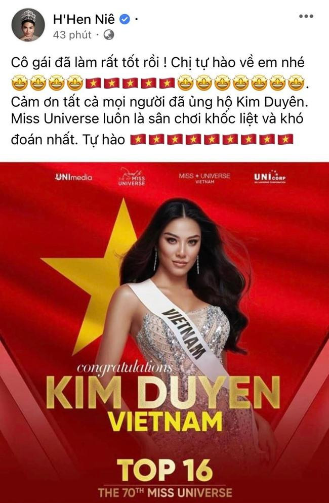 H'Hen Niê nhấn mạnh sự khốc liệt của cuộc thi sắc đẹp này và nhận được sự đồng tình của đông đảo cư dân mạng. - Ảnh: FBNV. H'Hen Niê nhấn mạnh sự khốc liệt của cuộc thi sắc đẹp này và nhận được sự đồng tình của đông đảo cư dân mạng. - Ảnh: FBNV.