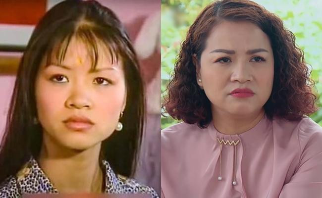 Bà mẹ màn ảnh của Thu Quỳnh - NSƯT Thu Hạnh sở hữu nhiều vai diễn ấn tượng và vẻ đẹp sắc sảo, mặn mà ngay từ khi còn trẻ.