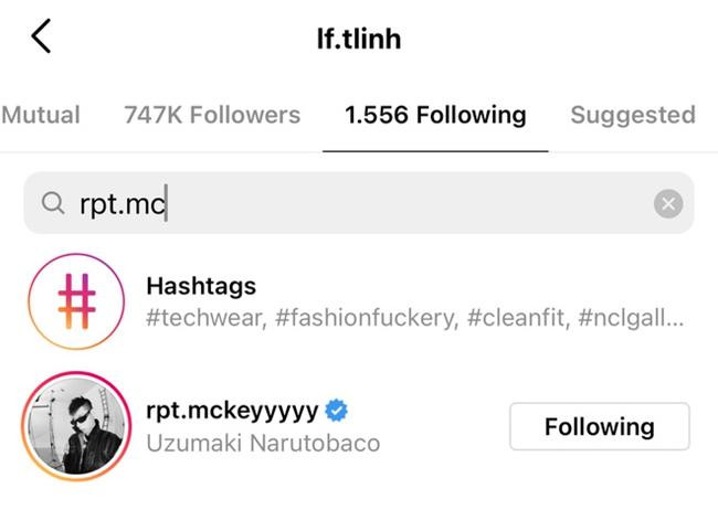 Cặp đôi vẫn follow nhau trên mạng xã hội, thể hiện việc dù chia tay nhưng vẫn có thể giữ mối quan hệ tốt đẹp. Cặp đôi vẫn follow nhau trên mạng xã hội, thể hiện việc dù chia tay nhưng vẫn có thể giữ mối quan hệ tốt đẹp.