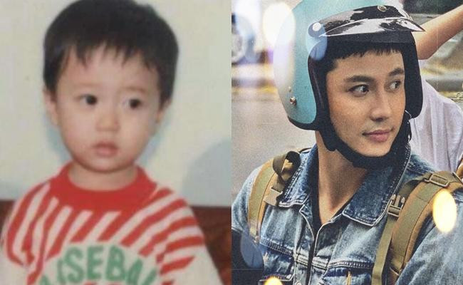 Thanh Sơn lúc nhỏ sở hữu đôi mắt to tròn, nước da trắng rất đáng yêu. Thanh Sơn lúc nhỏ sở hữu đôi mắt to tròn, nước da trắng rất đáng yêu.