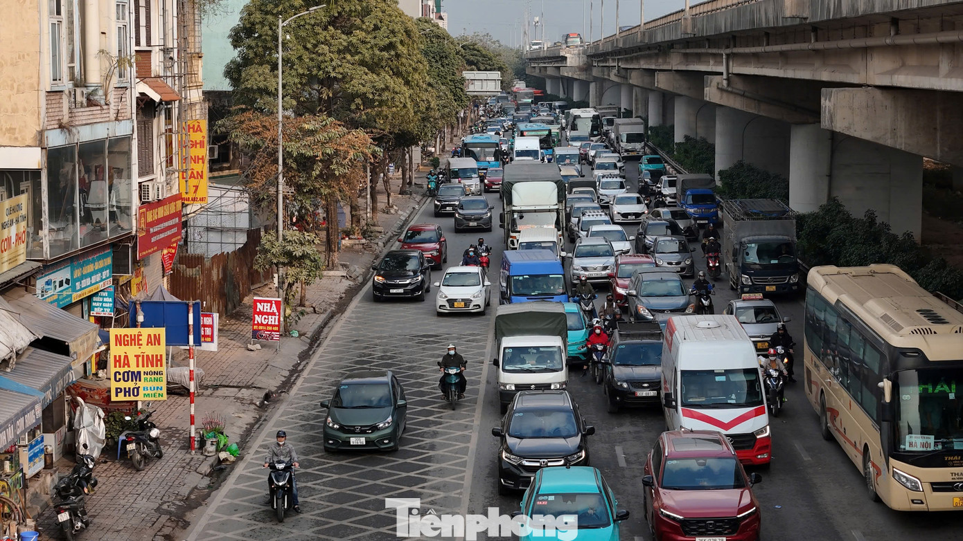 Tuyến đường Đỗ Mười từ trên cao.