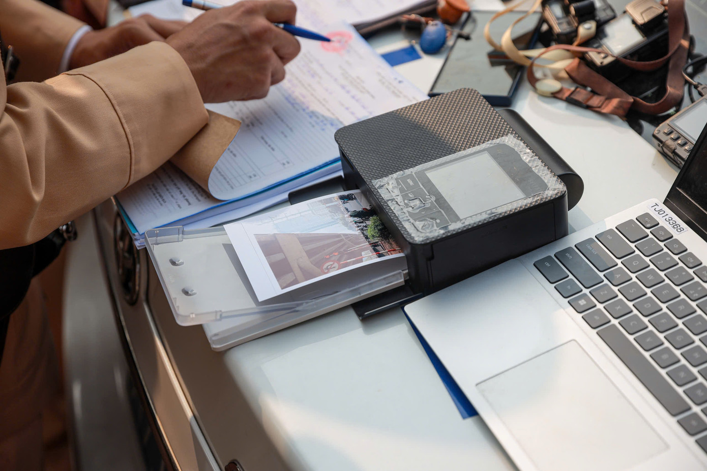 Hình ảnh CSGT ghi hình các trường hợp vi phạm.