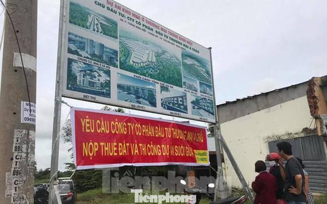 Dự án KDC Suối Giữa (phường Tương Hiệp Bình và phường Chánh Mỹ, TP Thủ Dầu Một) huy động vốn trái quy định.