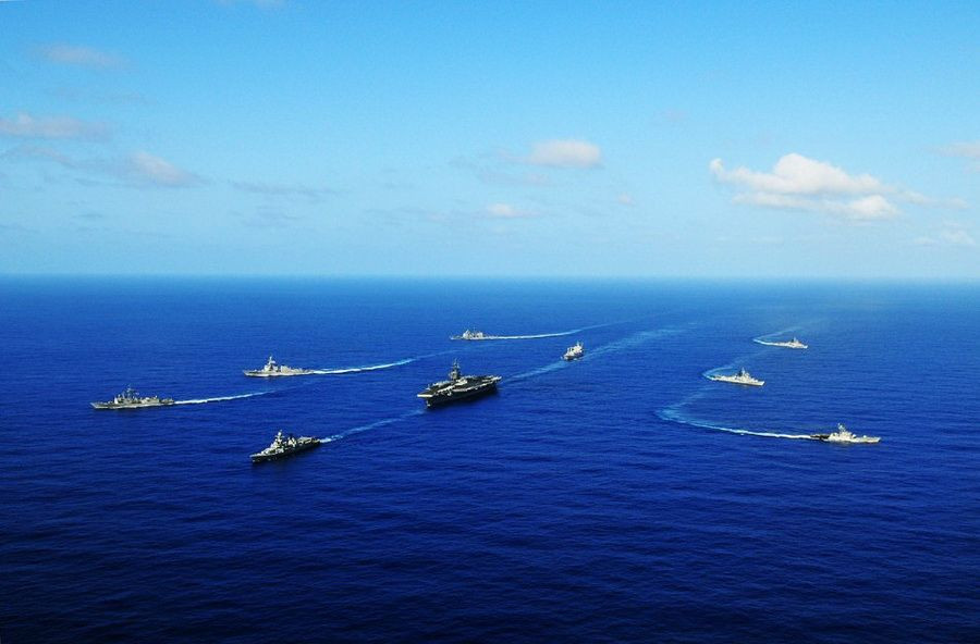 Hải Quân Mỹ - Ấn tập trận