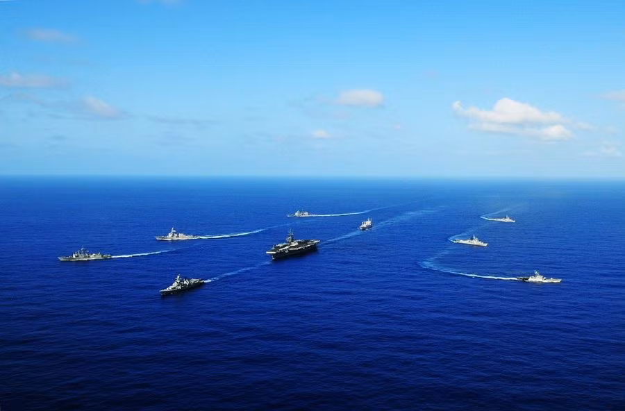 Hải Quân Mỹ - Ấn tập trận