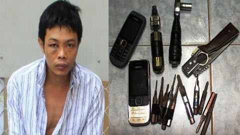 Đối tượng tại cơ quan công an