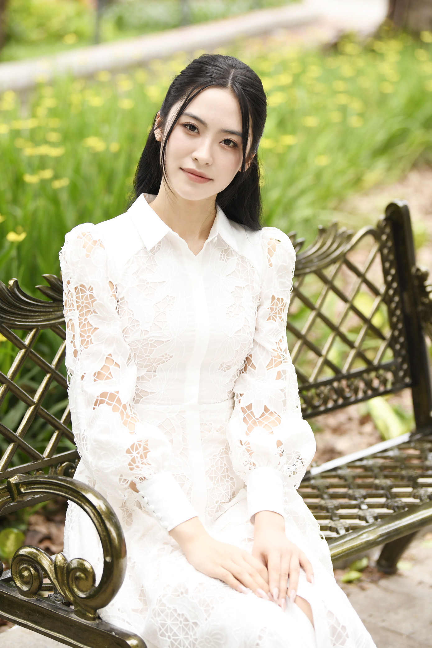 "Nếu đăng quang Hoa hậu Việt Nam, tôi muốn quảng bá hình ảnh du lịch Hải Phòng cũng như lan tỏa đến các bạn trẻ năng lượng tích cực, sự năng động, sáng tạo và cởi mở. Tôi muốn nói với các bạn trẻ điều mà bố vẫn hay nói với tôi đó là hãy cứ bơi đi, bơi để biết ngoài kia còn quá nhiều điều mới mẻ và mình quá nhỏ bé giữa đại dương", cô nói.