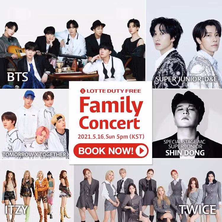 Concert miễn phí cho các fan K-Pop Concert miễn phí cho các fan K-Pop