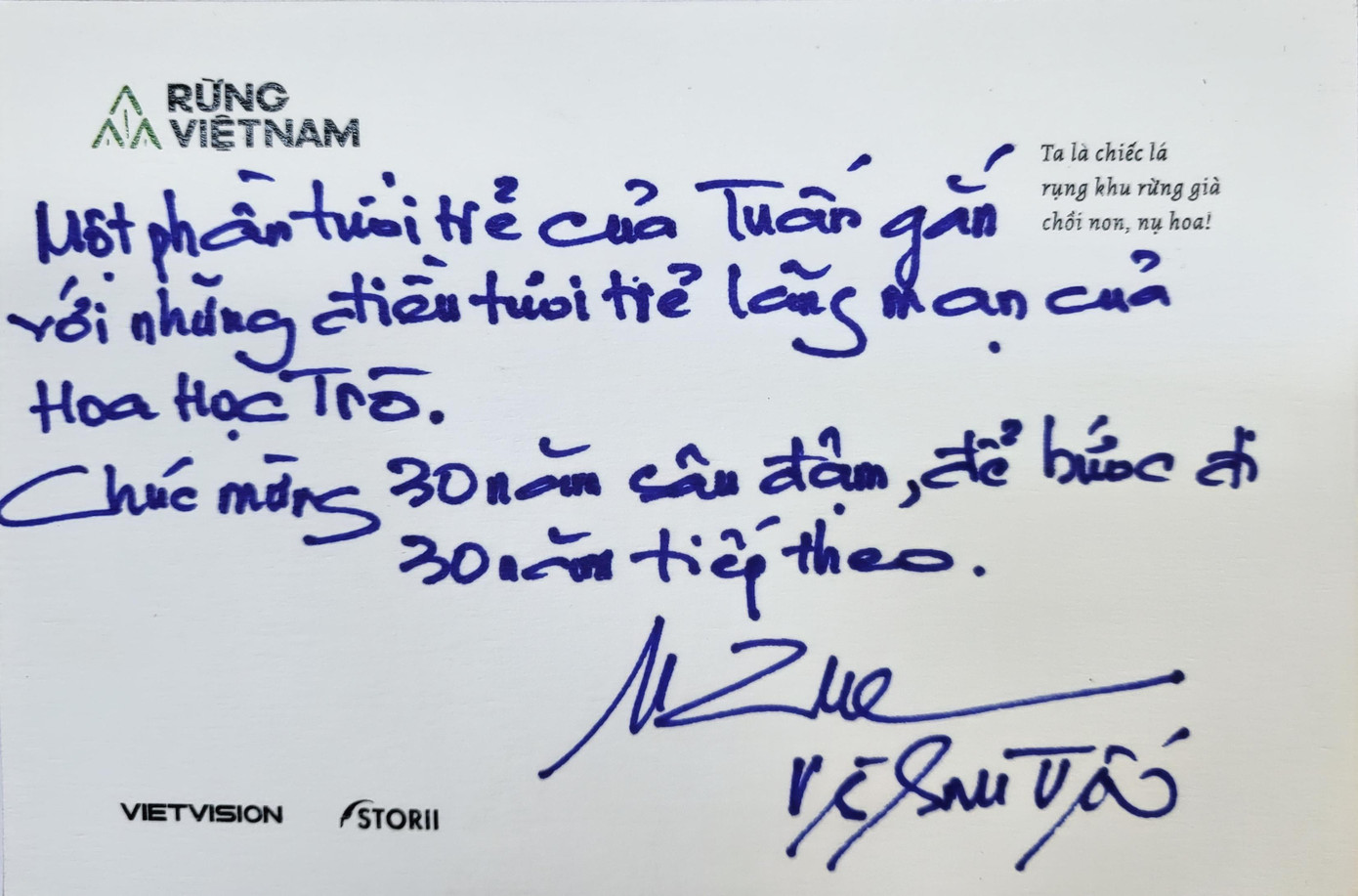 Livestream Hoa Học Trò - 30 năm ươm mầm ảnh 22