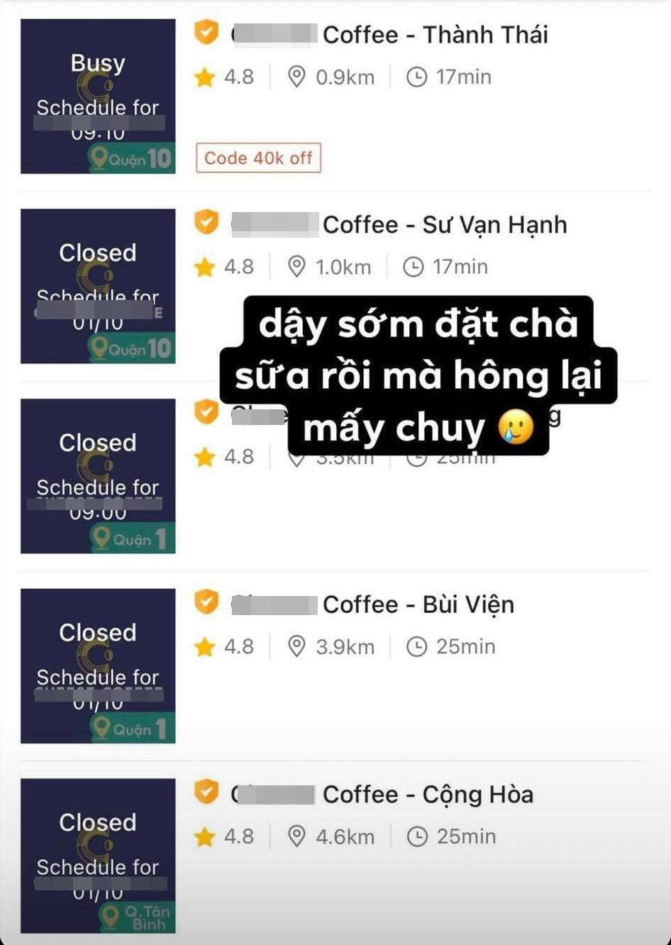 Các thương hiệu lớn đã mở bán lại nhưng chỉ cần chậm chân là hết lượt phục vụ! Các thương hiệu lớn đã mở bán lại nhưng chỉ cần chậm chân là hết lượt phục vụ!