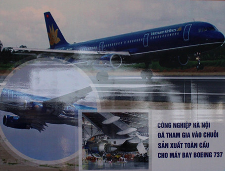 Công nghiệp Hà Nội đã tham gia vào chuỗi sản xuất toàn cầu cho máy bay BOEING 737 Thành tựu kinh tế 60 năm của Thủ đô qua những bức ảnh ảnh 16