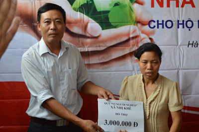 Giúp người phụ nữ tàn tật có nhà mới ảnh 4