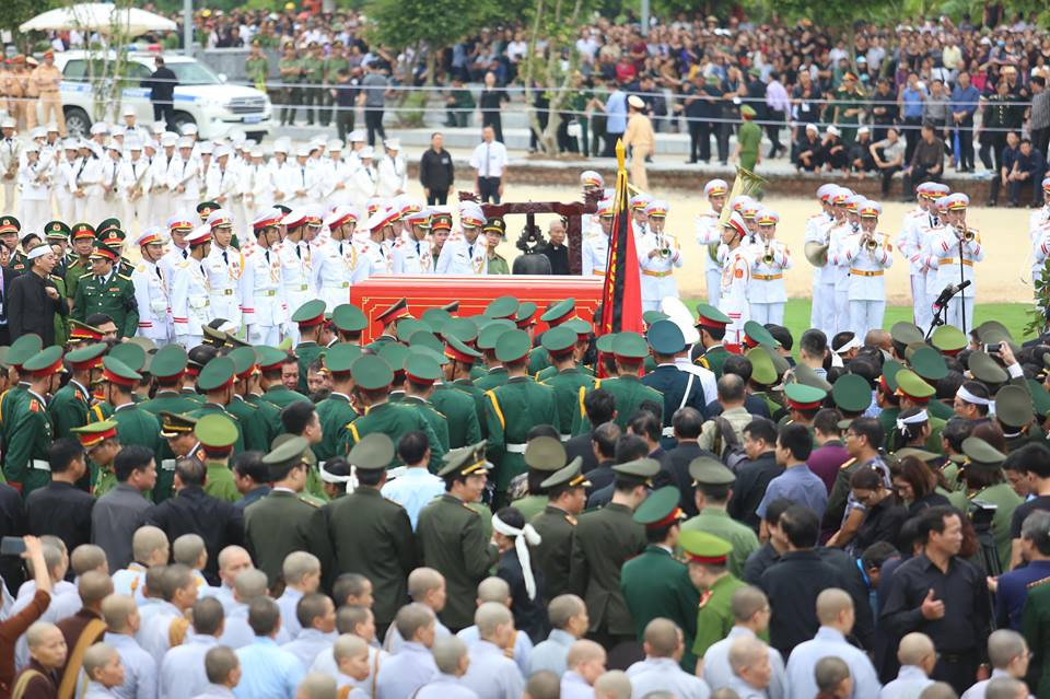 Chủ tịch nước Trần Đại Quang trở về đất mẹ ảnh 23