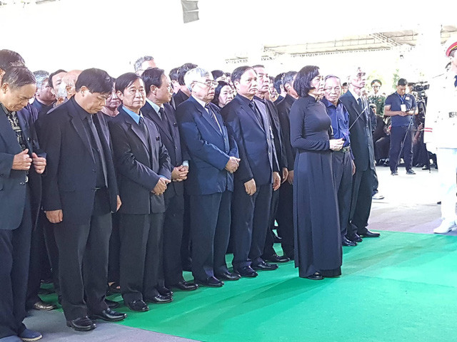 Chủ tịch nước Trần Đại Quang trở về đất mẹ ảnh 29