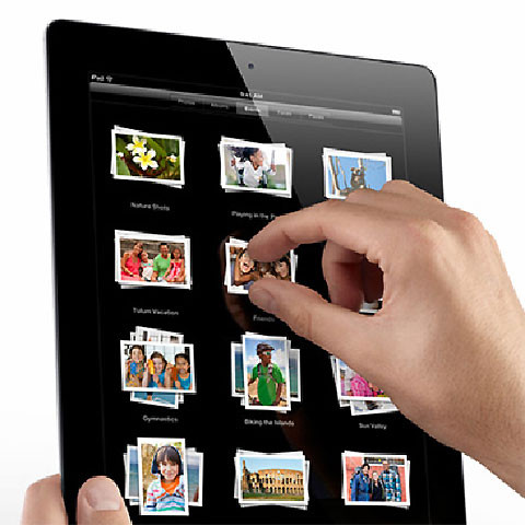 Màn hình IPS cho hình ảnh sắc nét mà iPad 2 đã sử dụng