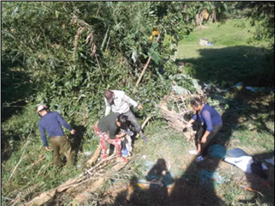 Hiện trường xảy ra vụ tai nạn