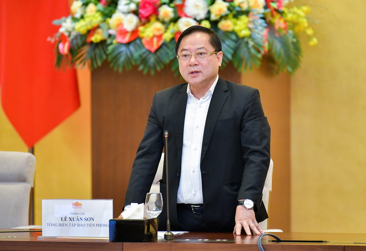 Nhà báo Lê Xuân Sơn, Tổng biên tập Báo Tiền Phong