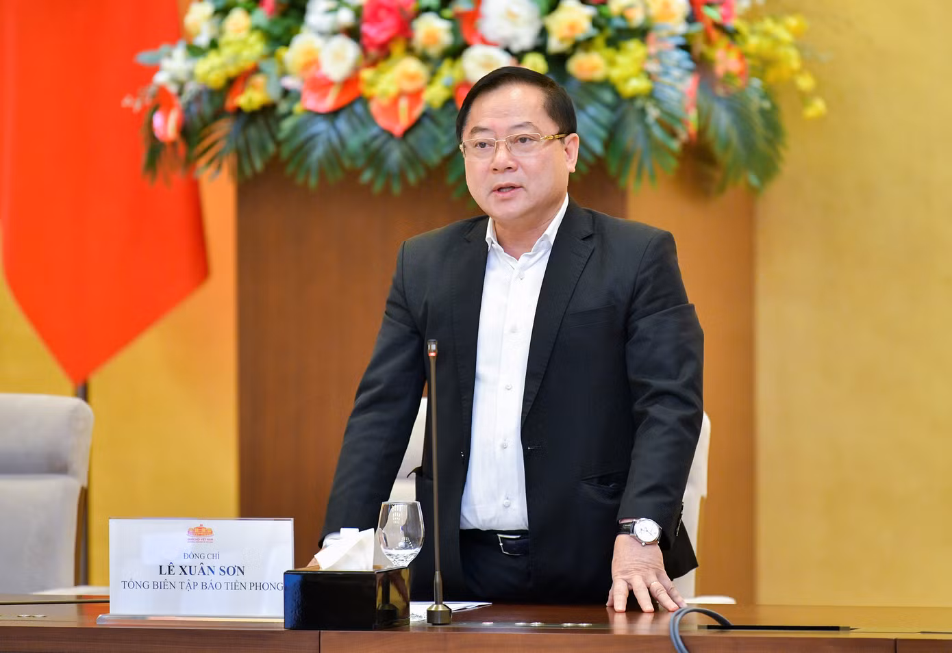 Nhà báo Lê Xuân Sơn, Tổng biên tập Báo Tiền Phong