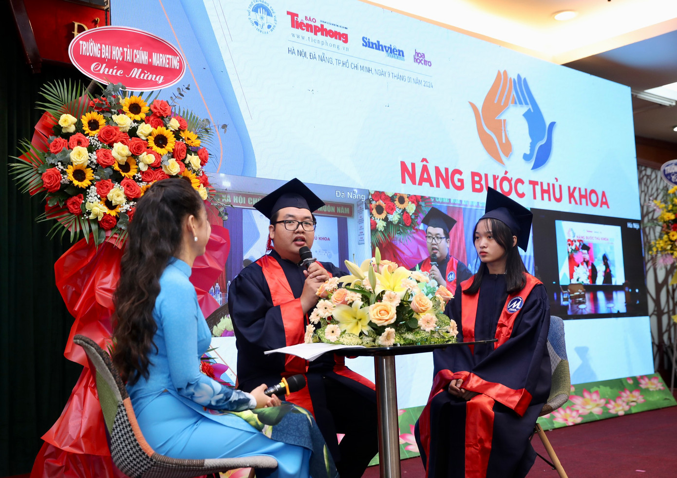 Trần Minh Lộc, thủ khoa ngành Piano Trường Đại học Văn hiến chia sẻ tại Chương trình